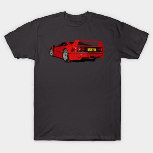 f40 rosso T-Shirt